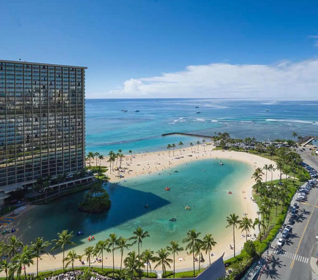 Апарт отель Ilikai #1743 Panoramic Views On Waikiki Beach Гонолулу Экстерьер фото